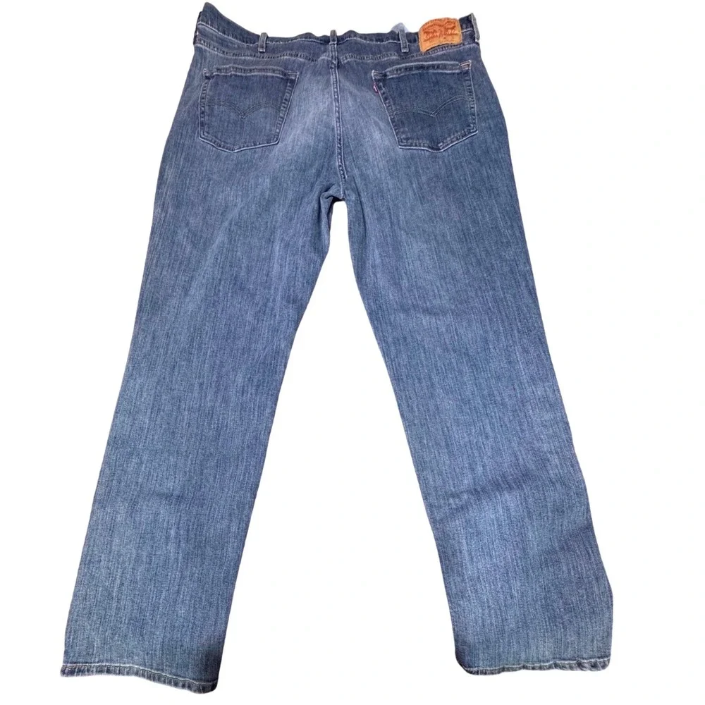 Levi's 541 Athletic Taper Jeans Mens 42x32 All Seasons Tech Blue Medium Wash